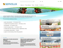 Tablet Screenshot of eng.servolux.com